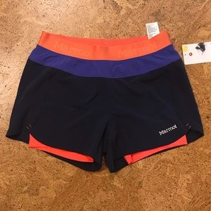 Marmot Women’s Pulse Shorts NWT Size M 😍